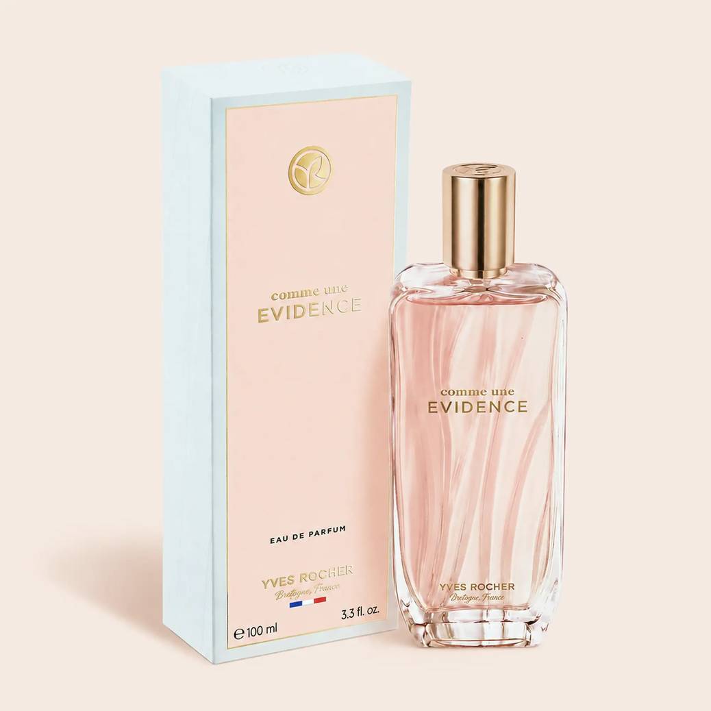 Упаковка парфюмированной воды Ком Юн Эвиданс Yves Rocher
