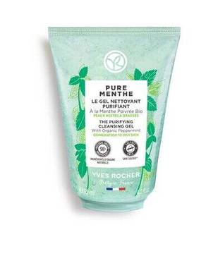 Очищувальний Гель для Вмивання з М’ятою для Матовості Yves Rocher