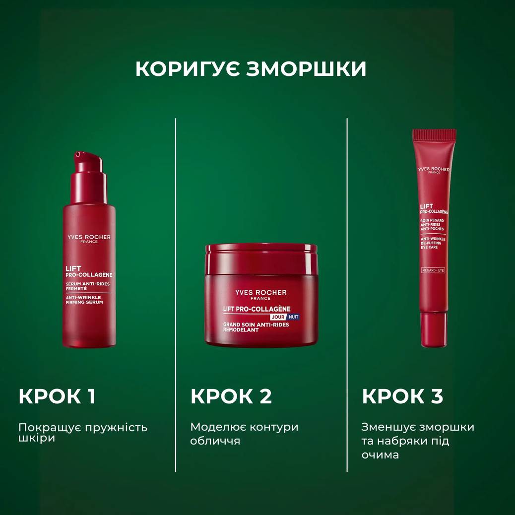 Сироватка проти зморщок та для ліфтингу Ліфт-Про-Колаген