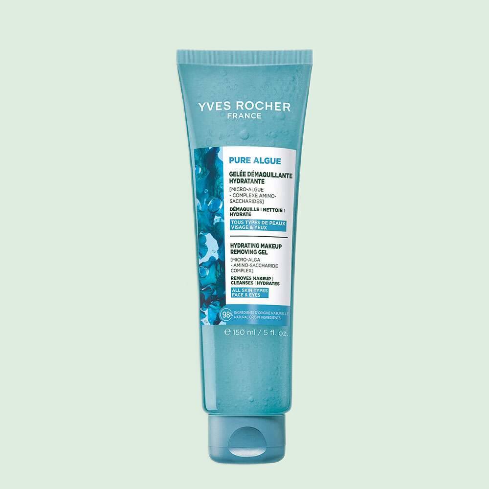 Желе-Демакияж 3в1 с Микроводорослями для Увлажнения Yves Rocher