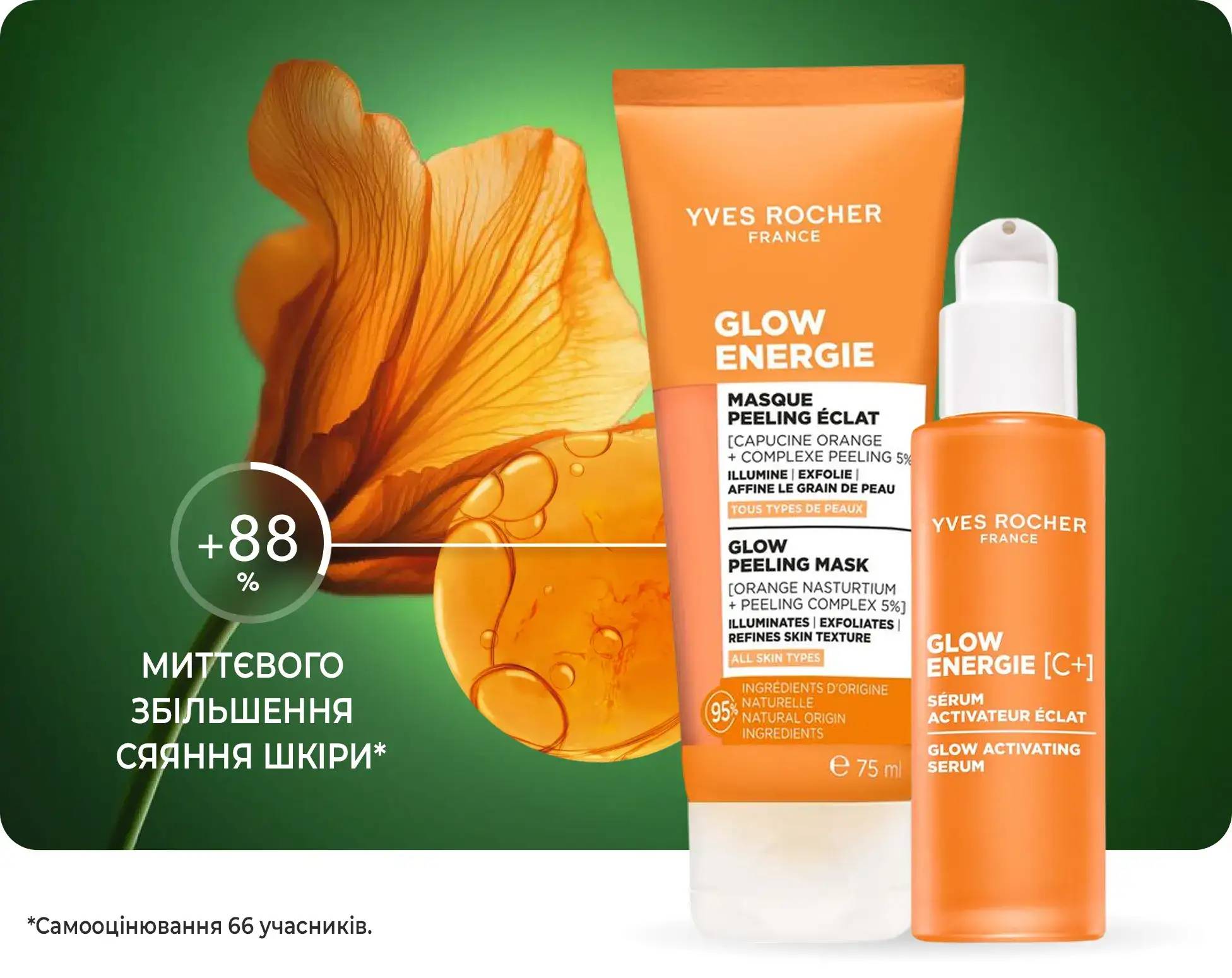 Products range Glow Energie