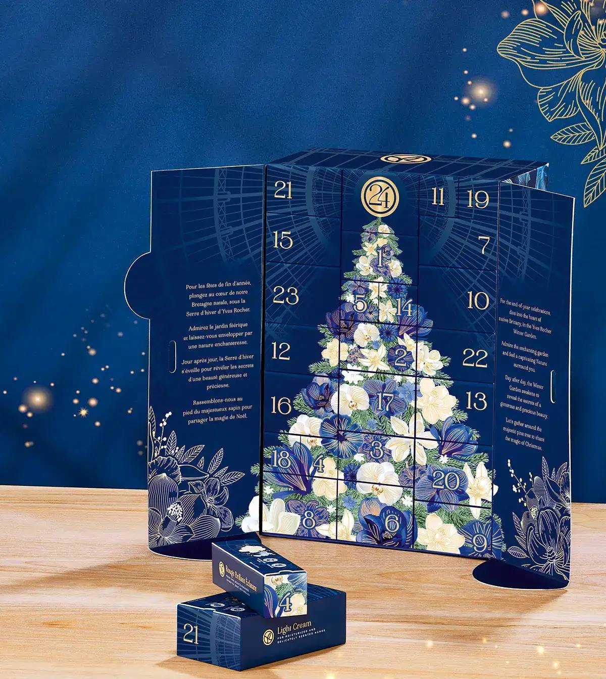 Nature Bath range realized by Yves Rocher