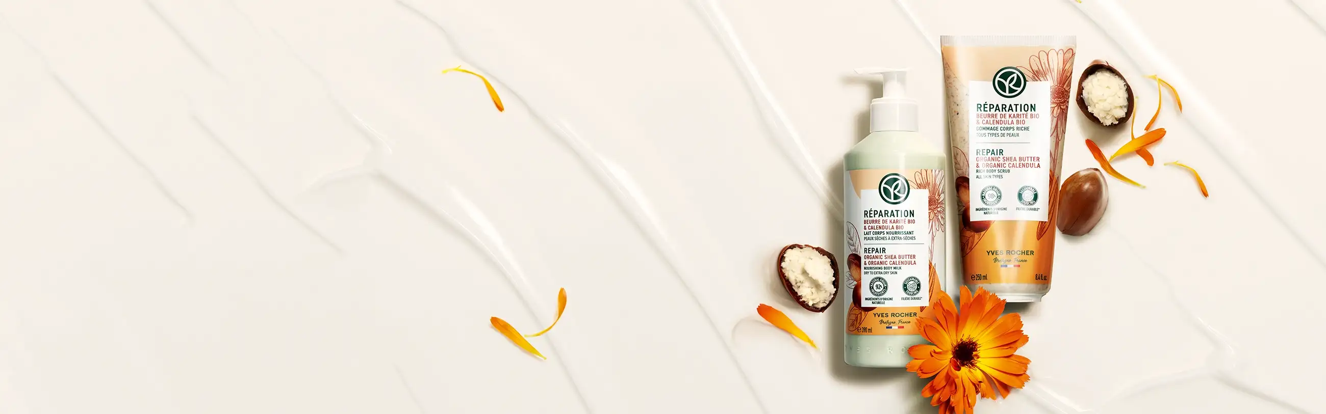 Nature Bath range by Yves Rocher